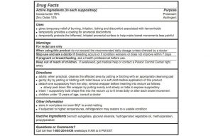 Calmol 4 Product Label