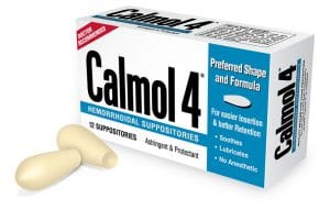 Calmol 4 box and suppositories