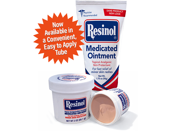 Resinol also comes in 1.75 oz tube